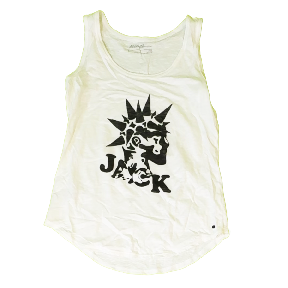 White Spiky Tanktop